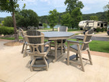 60" Octagon Trestle Table