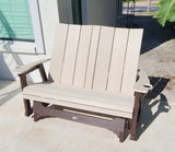 Deep Seat Modern Back Double Glider