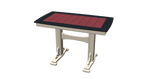 32"x56" Bowed Edge Pedestal Table