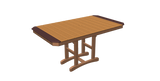 42"x75" Rectangle Trestle Table