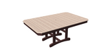 48"x75" Rectangle Trestle Table
