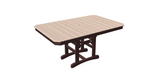 48"x75" Rectangle Trestle Table