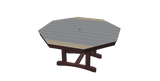 60" Octagon Trestle Table