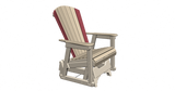 High Back Standard Seat Fan Back Single Glider