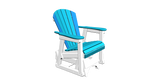 Low Back Narrow Fan Back Single Glider
