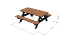 Rectangle Picnic Table