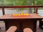 Fire Pit Coffee Table