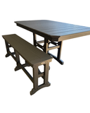 66" Bar Height Trestle Bench