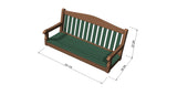 Garden Bench Style Swing