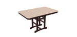 48"x75" Rectangle Trestle Table