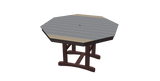 60" Octagon Trestle Table