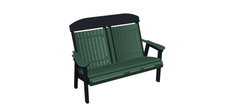 Deep Seat Ranch Style Double Bench